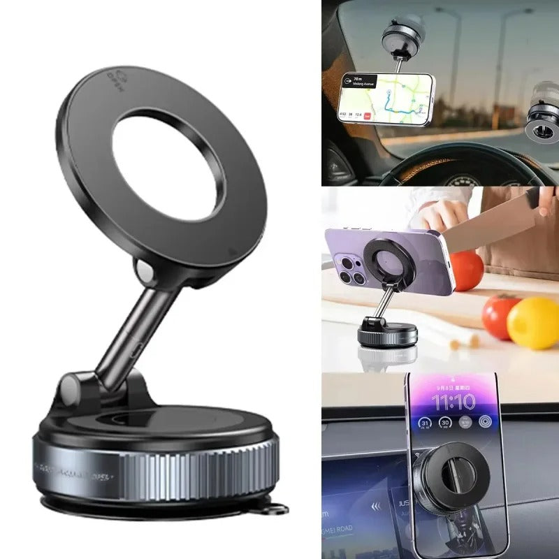 Suporte Magnético para Celular com Rotação 360°
