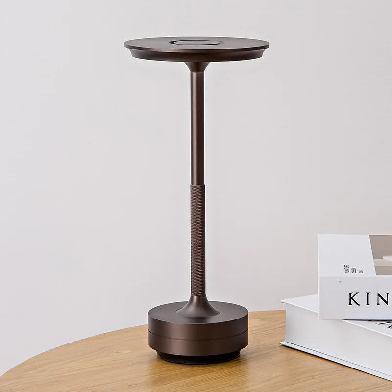 LÂMPADA DE MESA LED SEM FIO RECARREGÁVEL