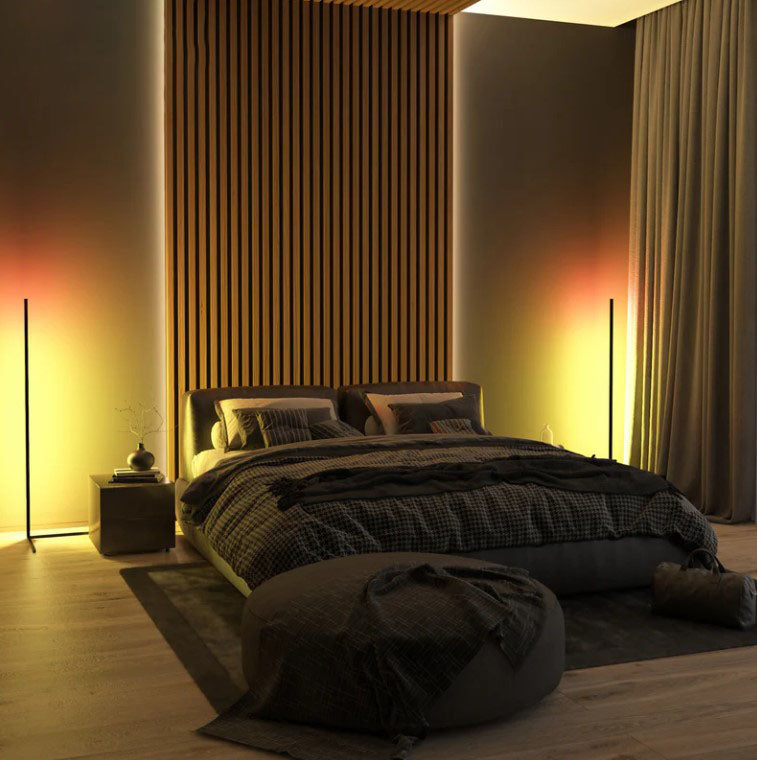 Luminária LED de Canto – Iluminação Elegante e Decorativa
