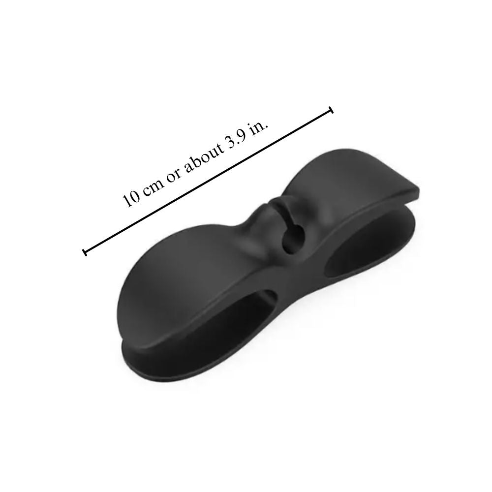 Organizador de Cabos Snap-On Adesivo – Kit 4, 8 ou 10 Peças