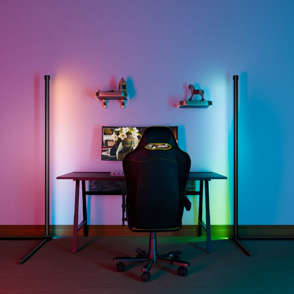 Luminária LED de Canto – Iluminação Elegante e Decorativa