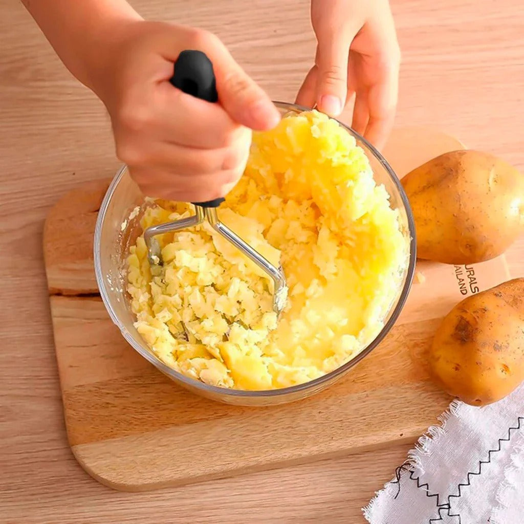 Kit Espremedor de Alho + Amassador de Batatas