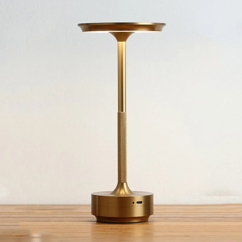 LÂMPADA DE MESA LED SEM FIO RECARREGÁVEL