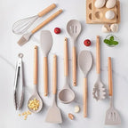 Kit Utensílios de Cozinha em Silicone