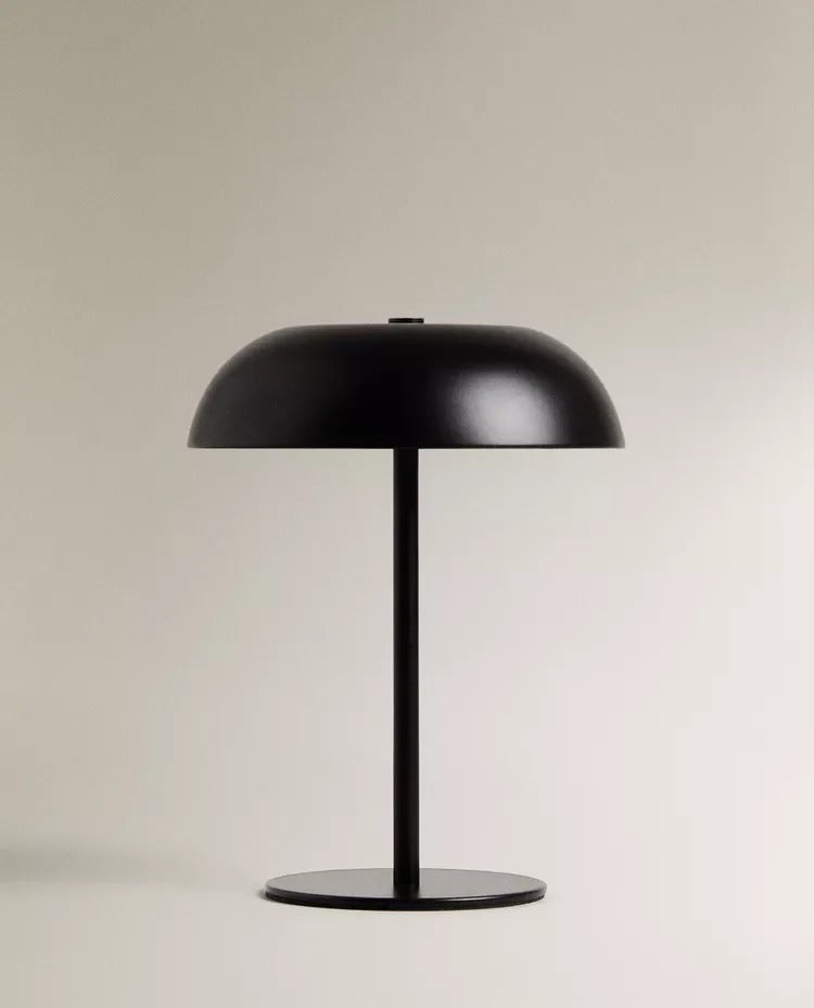 Luminária de Mesa LED Touch sem Fio – Metal Recarregável com 3 Tons de Luz