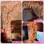 Galho Decorativo LED com Flores de Cerejeira – 72