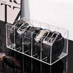 Organizador de Cintos e Gravatas em Acrílico – 3/5 Compartimentos para Armário e Closet