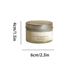 Vela Aromática em Lata com Tampa – Cera de Soja com Pavio Natural